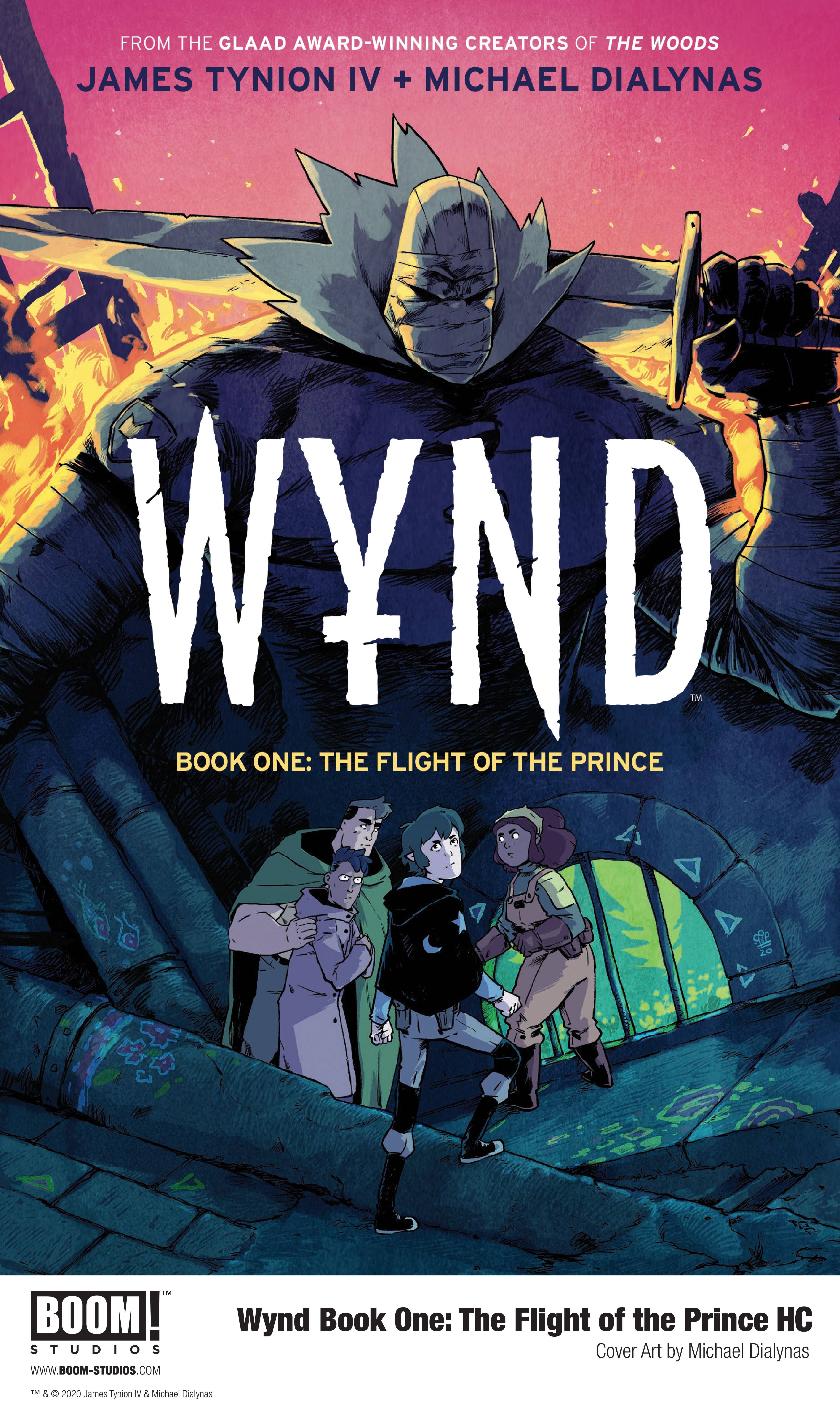 WYND #1 NM/MT Michael Dialynas Cover A James Tynion IV Boom Studios 2020